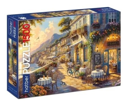 Пазлы 1500 элементов  830*580мм.  "Живописная набережная" Premium