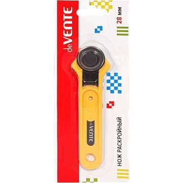 Нож закройщика дисковый deVENTE d-28 мм, метал. с защитой лезвия*