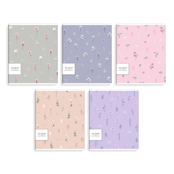 Тетрадь А5 48л кл. Феникс+ "Мильфлёр" выб.УФ-лак