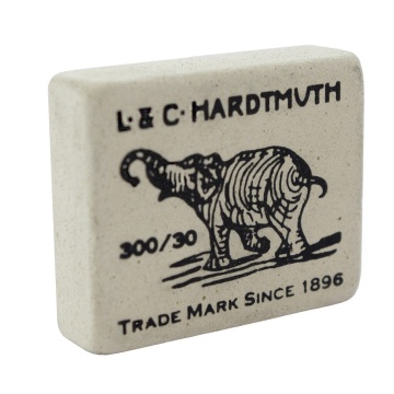 Ластик KOH-I-NOOR "Elephant" 300/30 натур.каучук 35х30мм