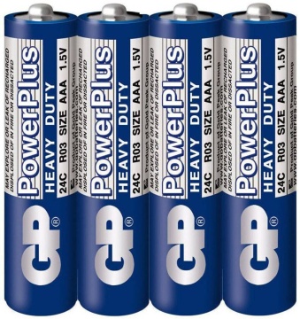 Батарейка R-03 (ААА) GP PowerPlus, солевая, цена за 1 шт
