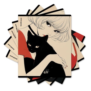 Тетрадь А5 48л кл. Erich Krause "Elegant Style", матовая ламинация MIX-PACK