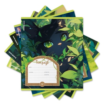 Тетрадь А5 18л кл. Erich Krause "Garden Pet" MIX-PACK