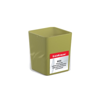 Подставка настольная пластиковая ErichKrause Непрозрачный неон, желтая