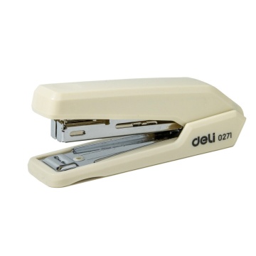 Степлер Deli 10 на 15 листов, Essential, корп. ассорти, 50 скоб
