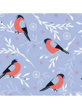 Набор подарочных коробок  3в1 "Снегири" 19х12х7,5-15х10х5см