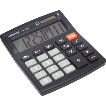 Калькулятор   8 разр. deVENTE"  настольный, черный DD-3308