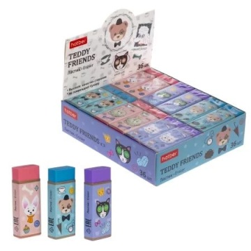 Ластик Hatber "Teddy Friends"