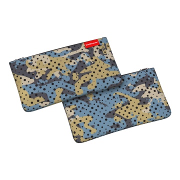 Пенал конверт ErichKrause Light 220x120мм Dots vs Camo