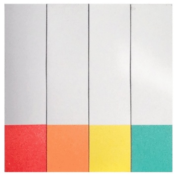 Закладки с липким краем (50*12мм) 4цв, по 100л., бумажные