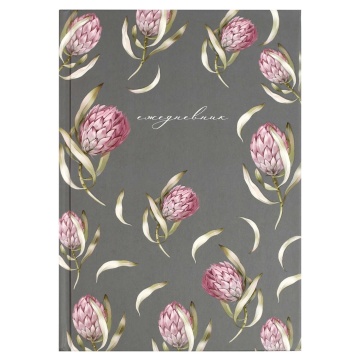 Ежедневник недат. А5 64л. 7БЦ "Diary. Протея" мат.лам., выб.УФ-лак