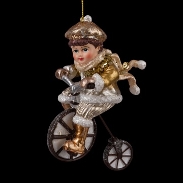 Украшение ErichKrause Decor Мальчик на велосипеде 9см