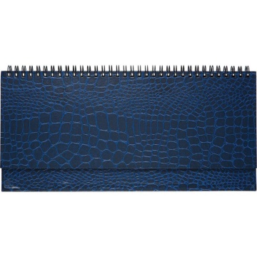 Планинг дат. 2026г, 294*142мм 64л., тв. обл., бумвинил, Arkona синий, ляссе