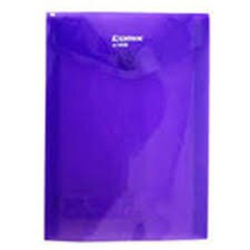 Конверт на кнопке А6 BLAZE вертикальный, фиолетовый