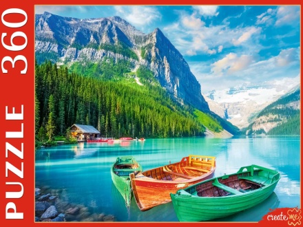 Пазлы 360 элементов 500*340мм. "Горное путешествие"