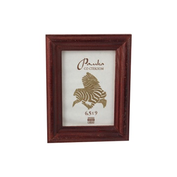 Фоторамка дерево  6,5*9см. 1702 (Темно-коричневая)