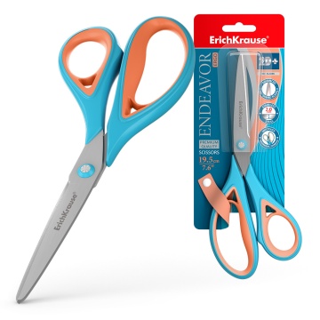 Ножницы EK "Endeavor Ergo" 19,5 см, ассорти
