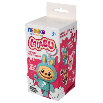 Набор для лепки легк. пластилином "Лепи Легко" LALABU 3+