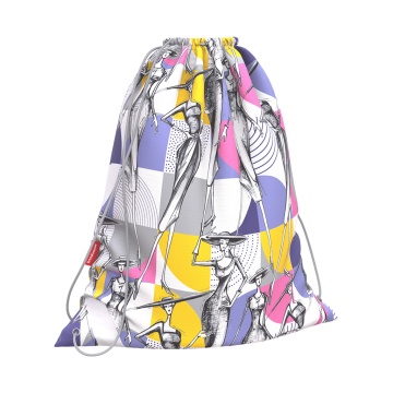 Мешок для обуви ErichKrause 365x440мм Fashion Sketch