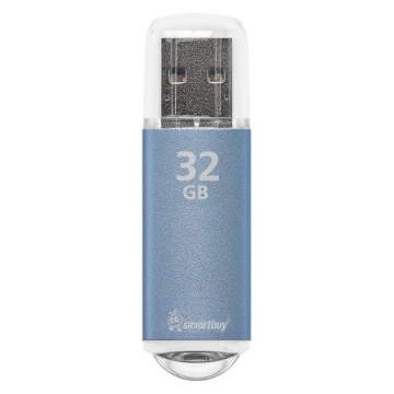 Флеш-драйв  32 GB USB 2.0 Smartbuy V-Cut Blue