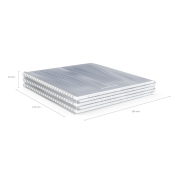 Тетрадь общая с пластиковой обложкой на спирали ErichKrause Classic, ассорти, А5, 60 листов, клетка_