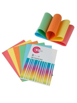 Бумага А4 цветная 100л Color Code (5цв. по 20л.) Микс ИНТЕНСИВ