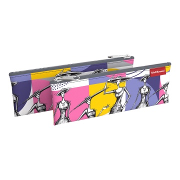 Пенал конверт ErichKrause 220х90мм Fashion Sketch