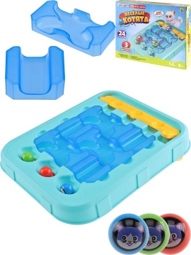 Игра настольная "Головоломка. Весёлые котята" 3 уровня сложности,24 задания