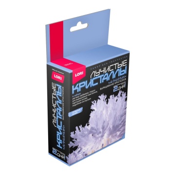 Выращивание кристаллов. Лучистые кристаллы "Белый кристалл"