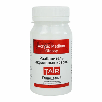 Разбавитель акриловых красок 1 "Таир" глянцевый, 100 мл