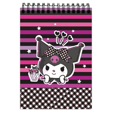 Блокнот А5  60л гребень "Куроми" кл.