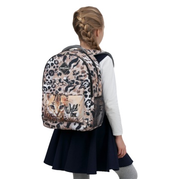 Рюкзак ErichKrause EasyLine с двумя отделениями и грудной перемычкой 20L Wild Cat