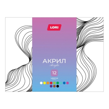 Набор акрил. красок  12 цв.*20мл "Классика"