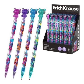 Карандаш механический 0,7мм Bambino Jelly Bear НВ