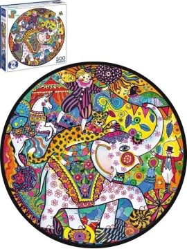 Пазлы  500 элементов  480мм. "Цирк приехал"