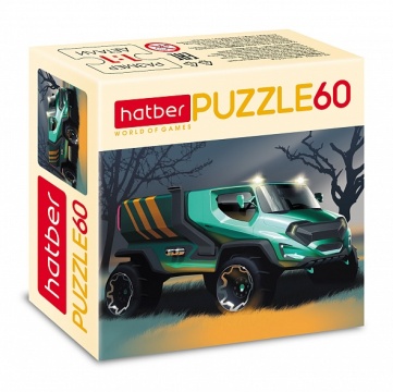 Пазлы   60 элементов  230*165мм.  "Супер грузовик"