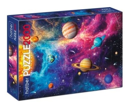 Пазлы 2000 элементов 980*680мм "Открытый космос" Premium