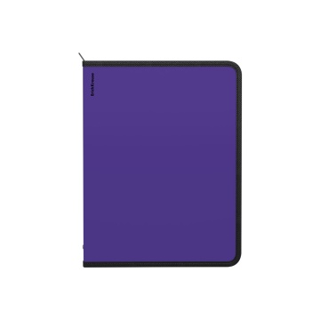 Папка для тетрадей на молнии пластиковая ErichKrause Soft Caribbean Sunset, A4, ассорти (в пакете по