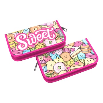 Пенал-книжка без наполнения ErichKrause 110x205x25мм Sweet Paradise