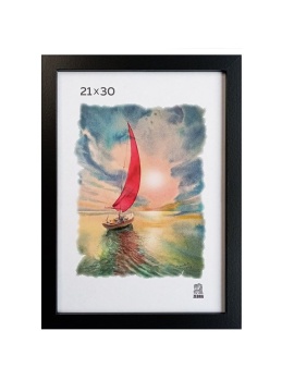 Фоторамка МДФ 21*30см. 208 (черная)