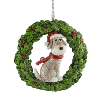 Украшение ErichKrause Decor Новогодний песик 9см