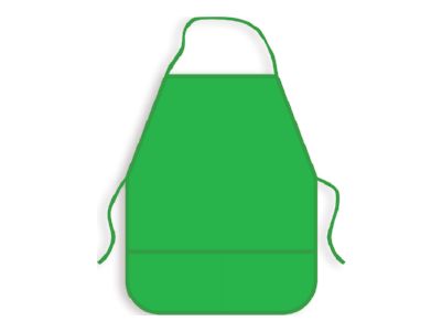 Накидка для труда 490*390мм "Зеленая"