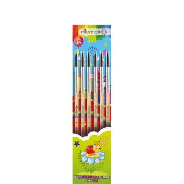 Набор кистей Пони 6шт. 1,2,3,4,5,6