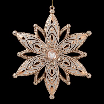 Украшение ErichKrause Decor Снежинка королевская 14см