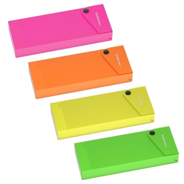 Пенал пластиковый Matt Neon на кнопке