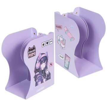 Подставка для книг "Kawaii Mimi" 19*15см полностью металл, телескопическая