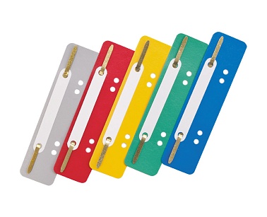 Механизм скоросшиватель. пласт. с перфорацией, ассорти