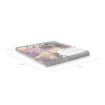 Тетрадь школьная ученическая ErichKrause Dino Art, 12 листов, линейка (в плёнке по 10 шт.)_MIX-PACK