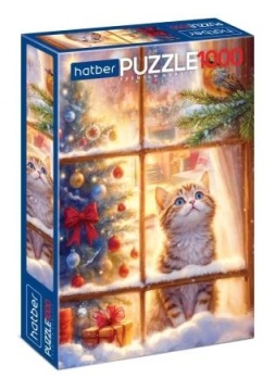 Пазлы 1000 элементов  480*680мм. "Новый Год. Мур-Мур" Premium