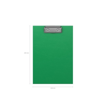 Планшет с зажимом ErichKrause Classic, А5, зеленый